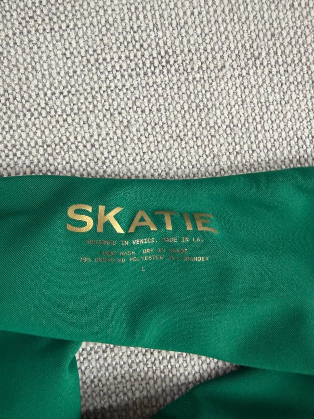 [NWOT] Skatie Bikini - Sarah Top (L) + Mellie Bottom (L) - Scout (Green) - Picture 9 of 10